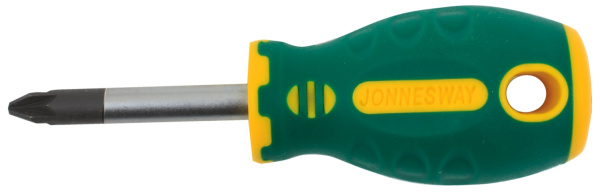 D71Z238 Отвертка стержневая POZIDRIV® ANTI-SLIP GRIP JONNESWAY, PZ2x38