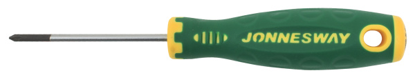 D71Z060 Отвертка стержневая POZIDRIV® ANTI-SLIP GRIP JONNESWAY, PZ0x60
